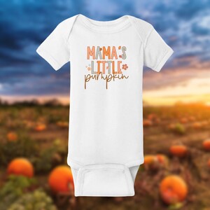 Mama&#39;s Little Pumpkin Infant Onesie/Toddler or Youth T-Shirt