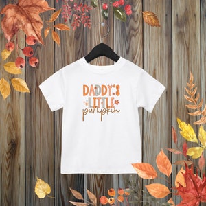 Daddy&#39;s Little Pumpkin Infant Onesie/Toddler or Youth T-Shirt