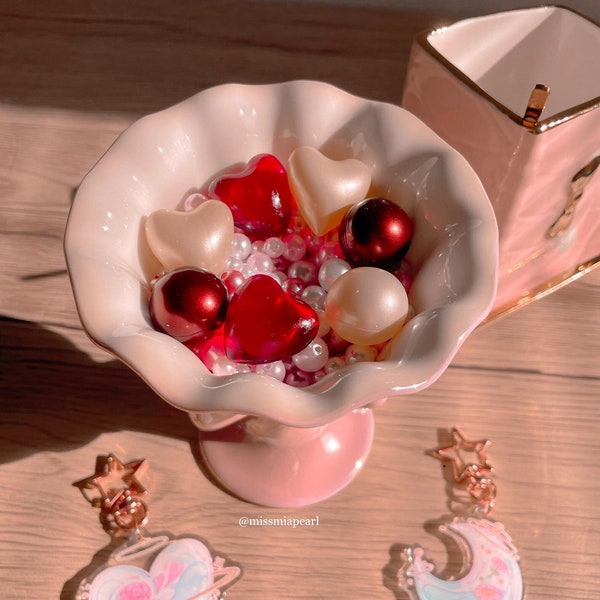 Perles de bain rondes aux parfums de Vanille des îles, Coco et Monoi - Perles de bain artisanales françaises pour la détente.