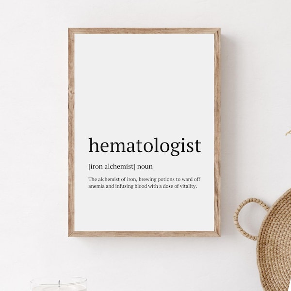 Hematology Poster Etsy Canada Hematology Poster Etsy Canada