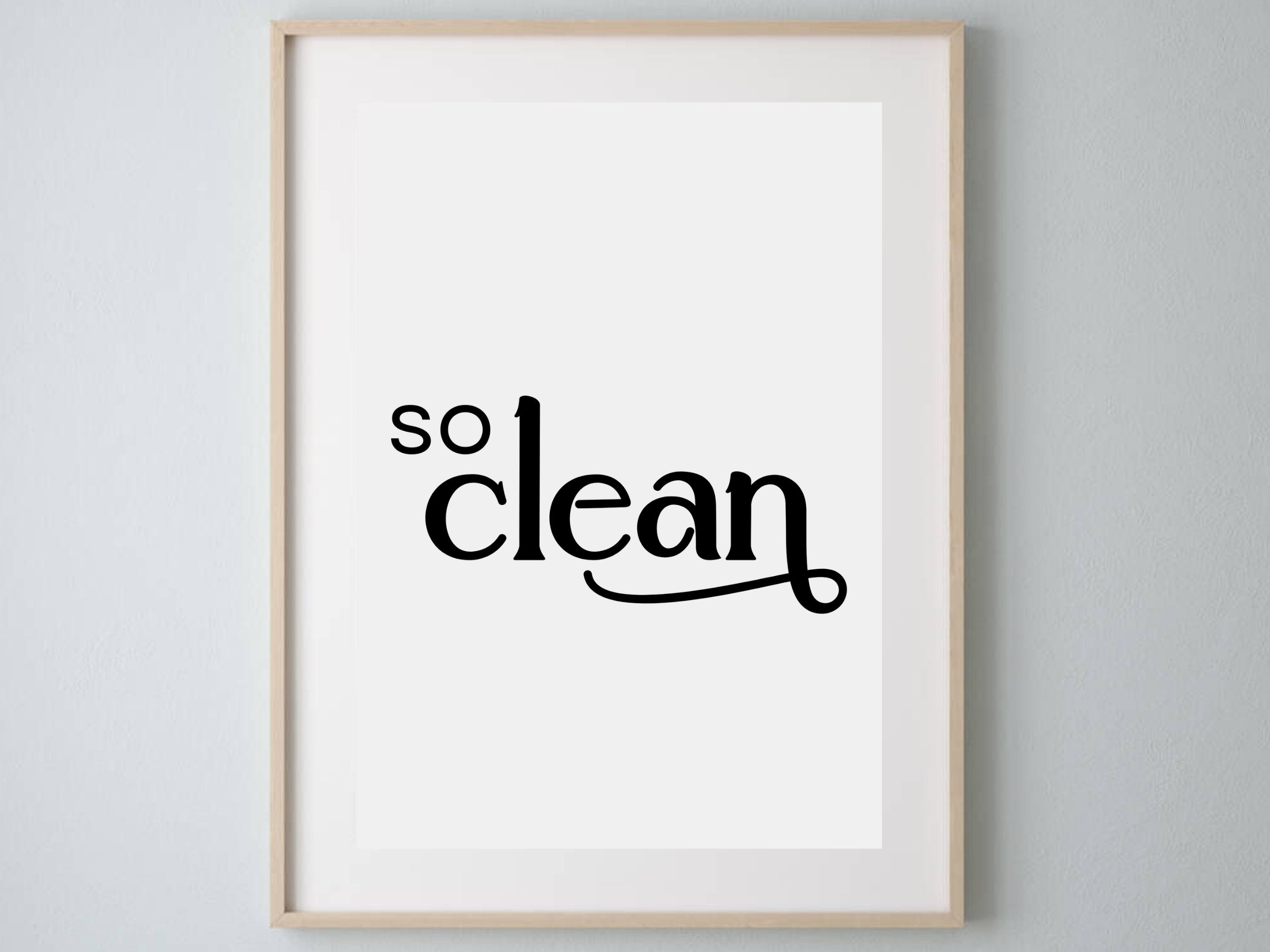 Set di poster divertenti per il bagno, stampe con citazioni minimaliste (download digitale) - Italia