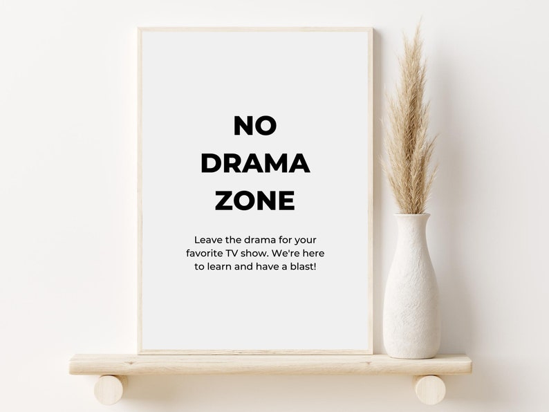 Funny Classroom Rules, Printable Classroom Wall Art, Teacher Gift
