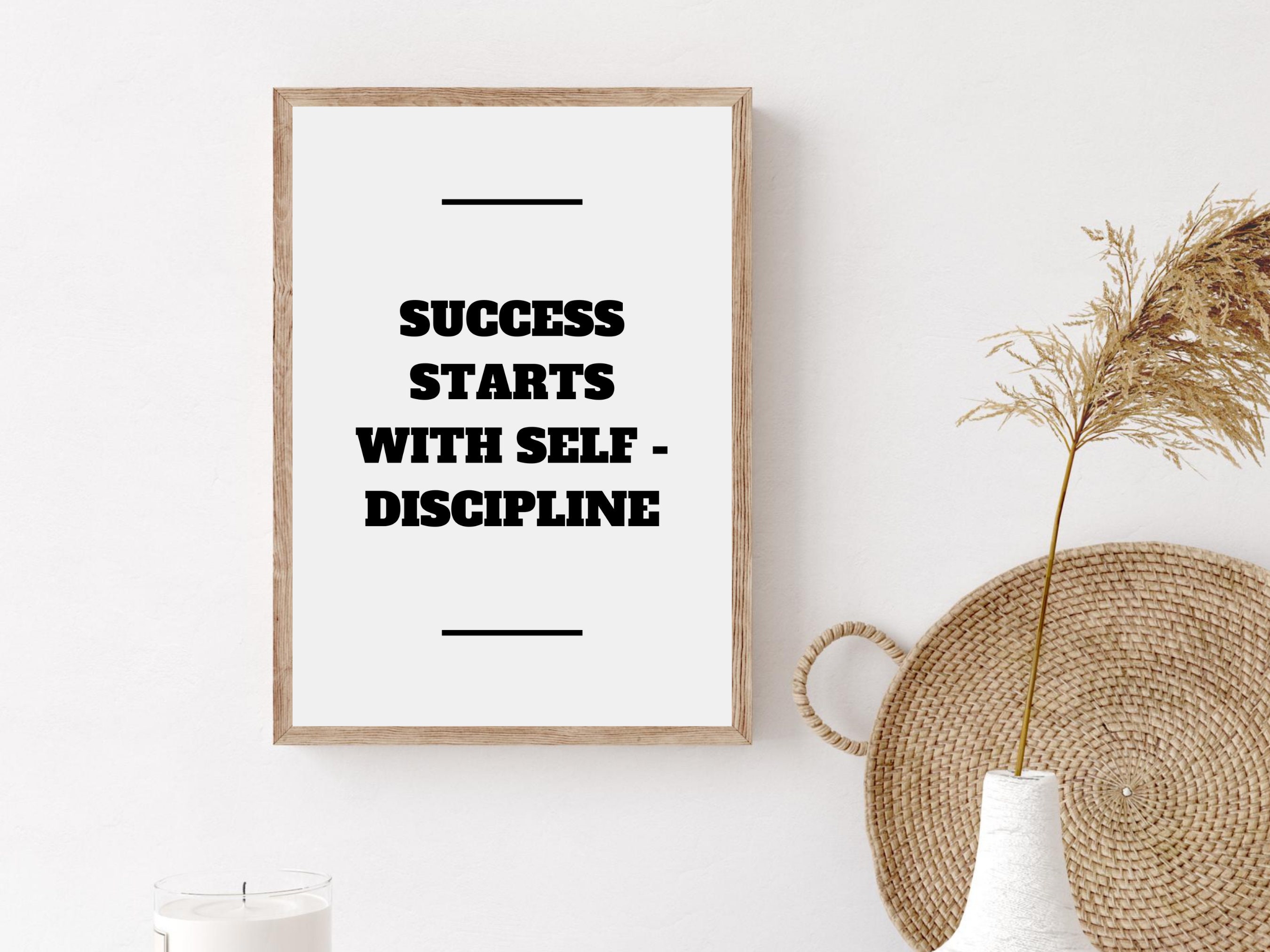 Motivational Sports Quote Wall Art Set of Three, Teen Boy Room Decor