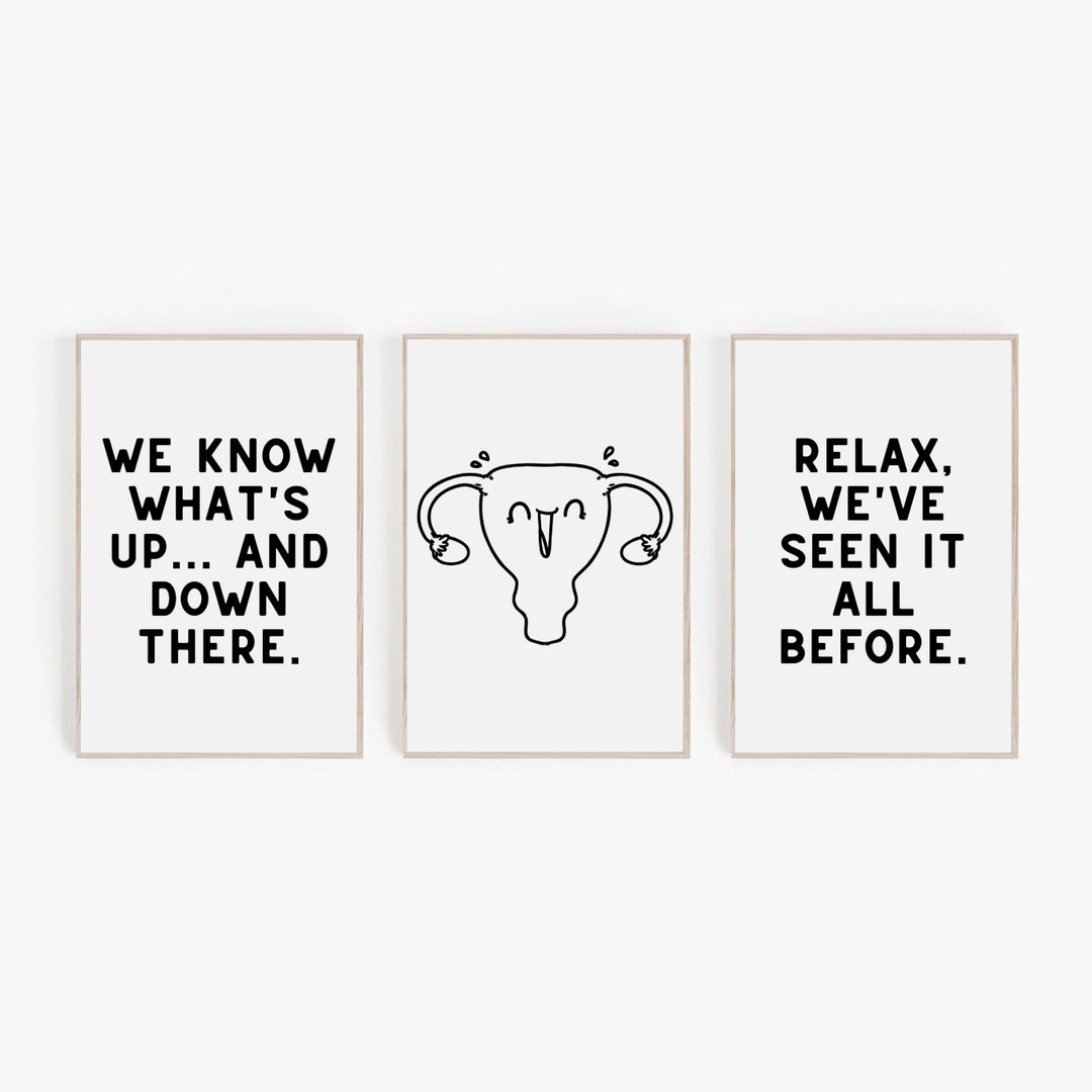 Lustige GynäkologieKlinikDekor, GynäkologieBürowandkunst, Geschenk