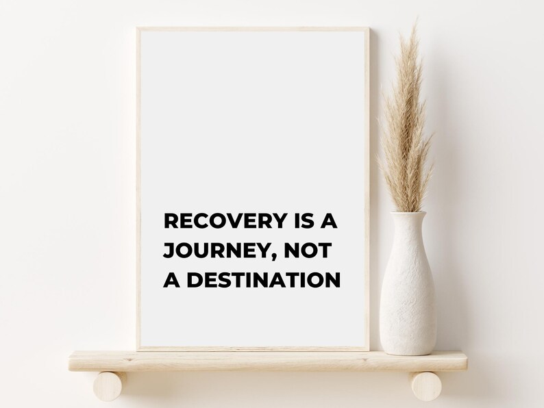Recovery Quote Poster Set, Physiotherapy Office Decor (digital Art) - Etsy