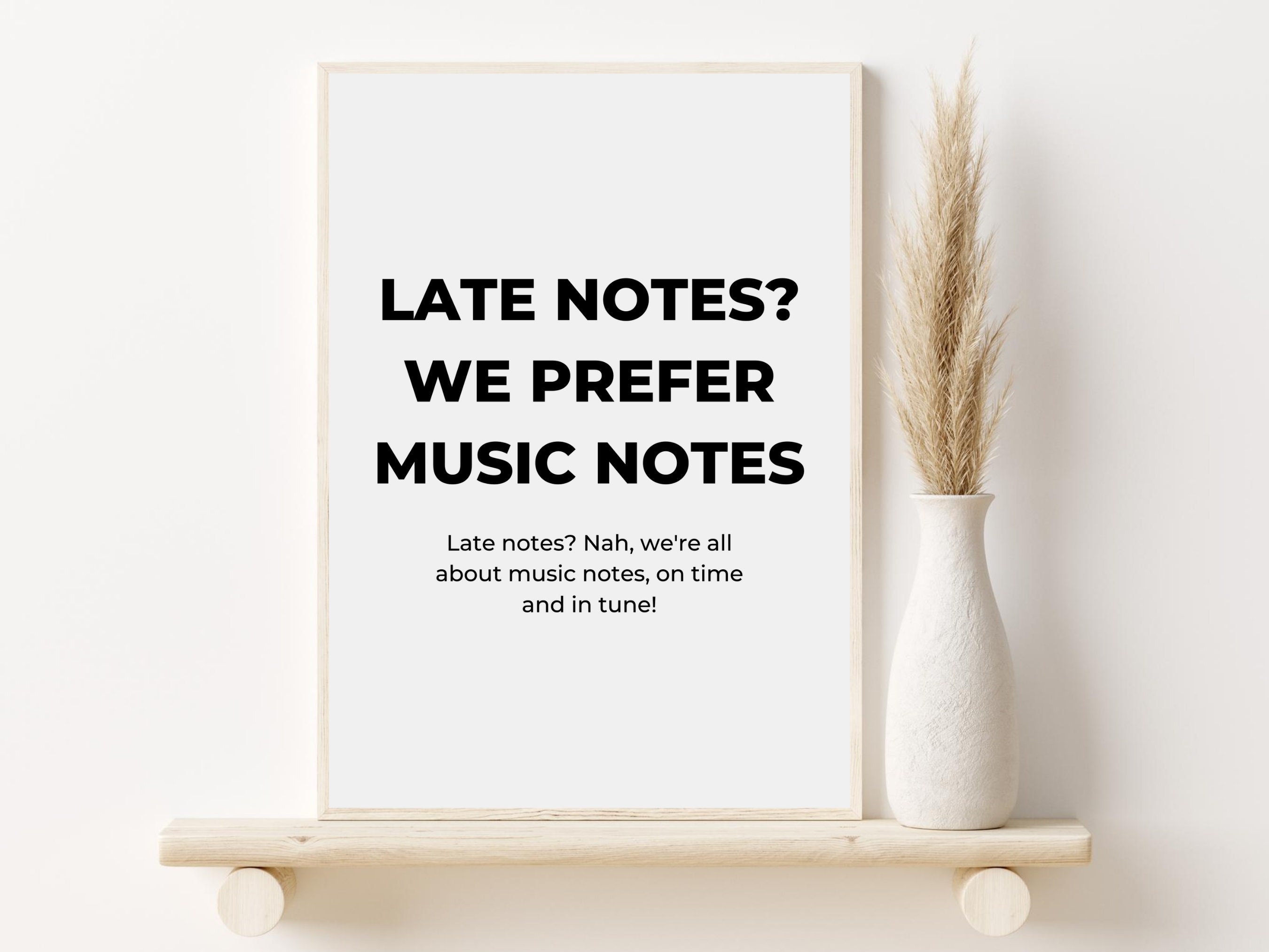 Funny Music Classroom Decor Printable Music Class Wall Art - Etsy