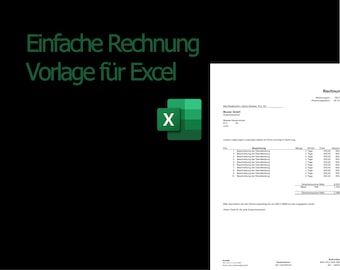 Fatura em Excel - Modelo de fatura Excel - Fatura em Excel - Baixar