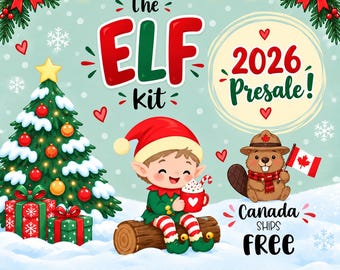 Activités de lutins prévues pour 2026, compte à rebours de Noël pour les enfants, accessoires personnalisés, Noël sans stress