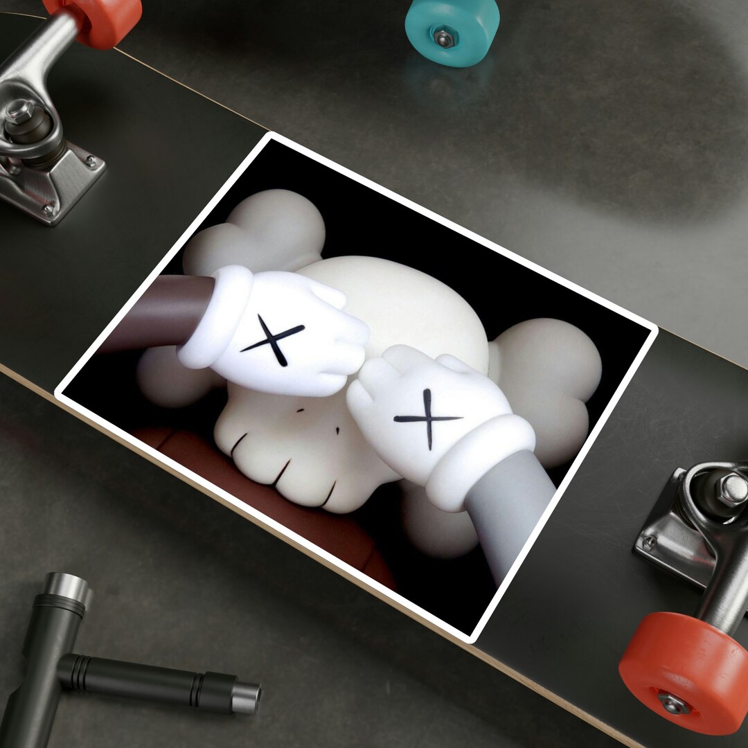 Kaws Vinyl Decal Sticker for Cars Tumbler Wall Bottles Laptop Etsy