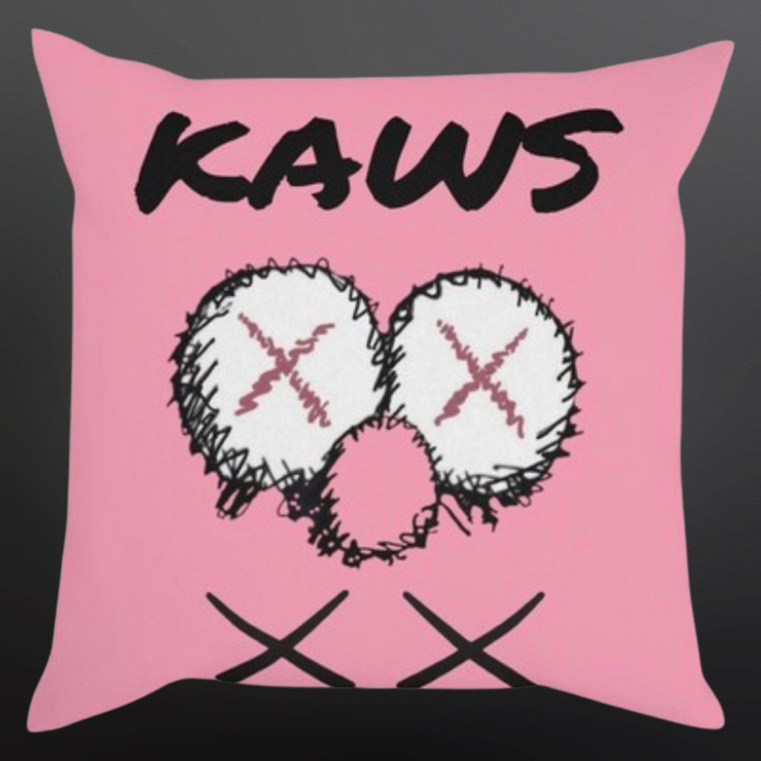 Kaws Pillow Kaws Decor Etsy