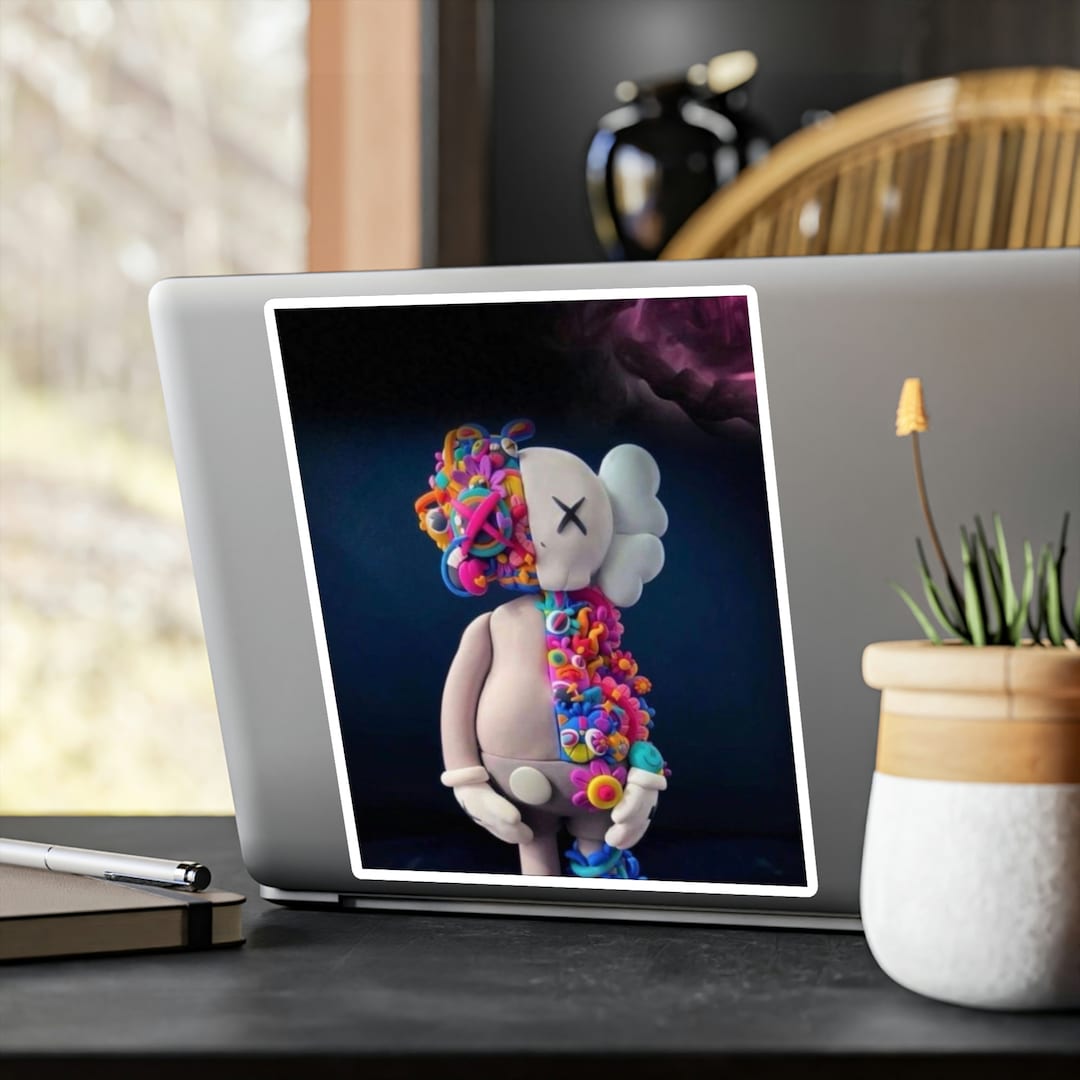 Kaws Vinyl Decal Sticker for Cars Tumbler Wall Bottles Laptop Etsy