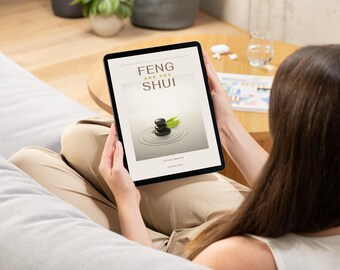 Beginner Feng Shui eBook, Home Energy Guide, Bagua Map (Digital Download)