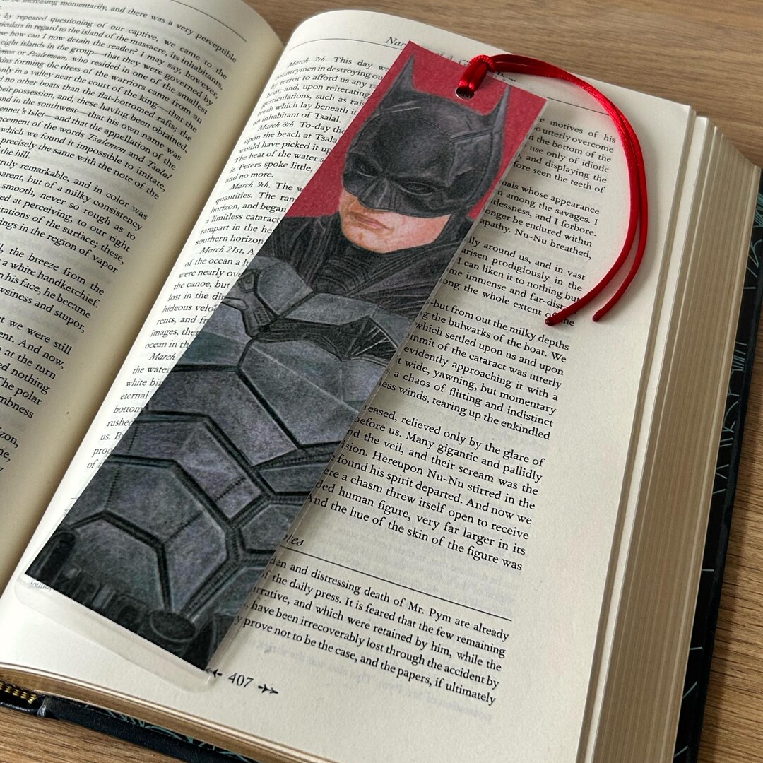 Batman (the Batman, 2022) Hand Drawn Bookmark - Etsy