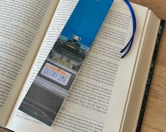 DeLorean (Ritorno al futuro, 1985) Segnalibro disegnato a mano