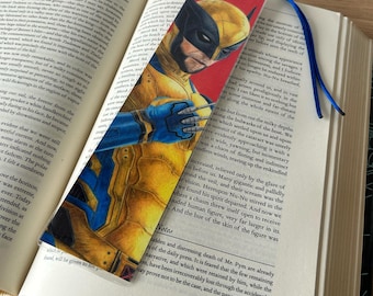 Wolverine (Deadpool and Wolverine, 2024) Hand Drawn Bookmark