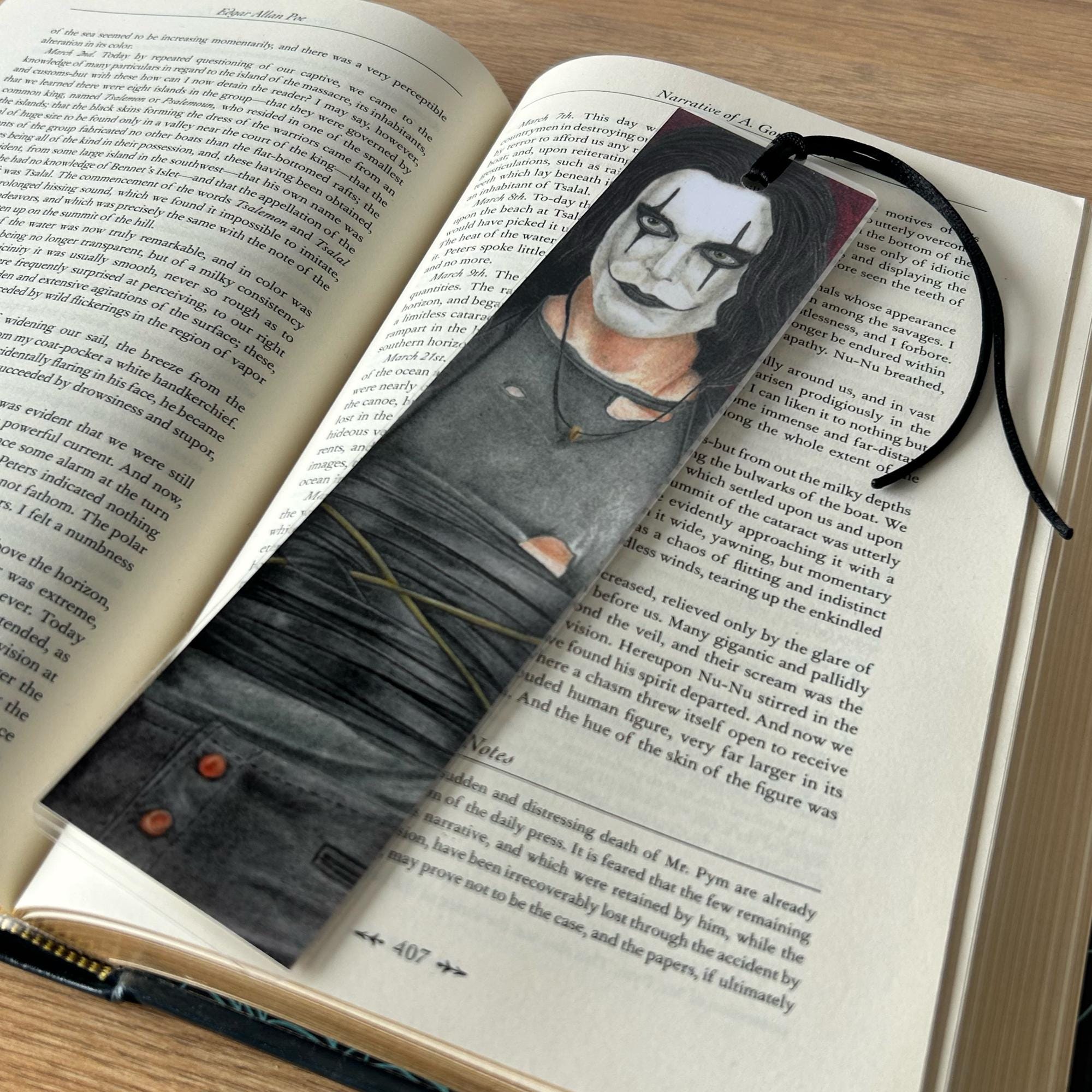The Crow (The Crow, 1994) Hand Drawn Bookmark