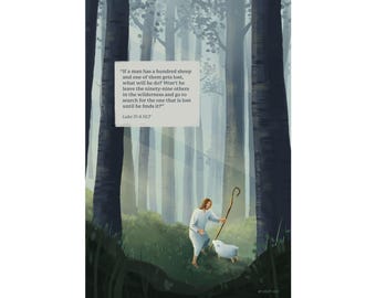 Until He Finds It | Child.Ink Christian Poster