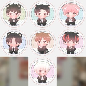 Zestaw naklejek NCT Dream