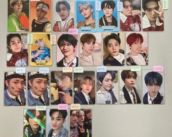 NCT Dream ISTJ Photocards , Candy photocards, BFE album pcs