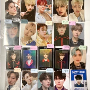 NCT Album PC, Resonnance, Golden Age, Universe, SMCU Album Fotokarten