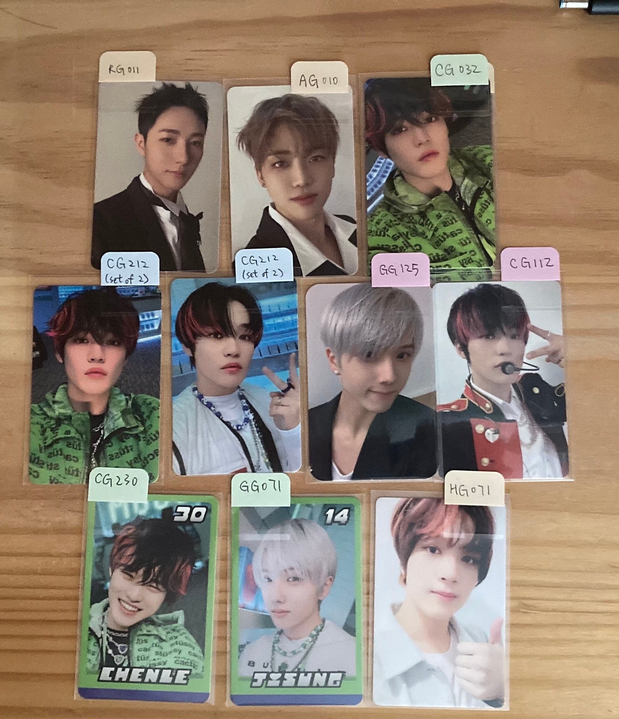 NCT マーク ロンジュン トレカ セット キノ MD nct マーク トレカ nct