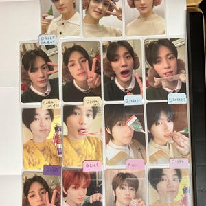 NCT Dream Pink Christmas Photocards i MD szt.