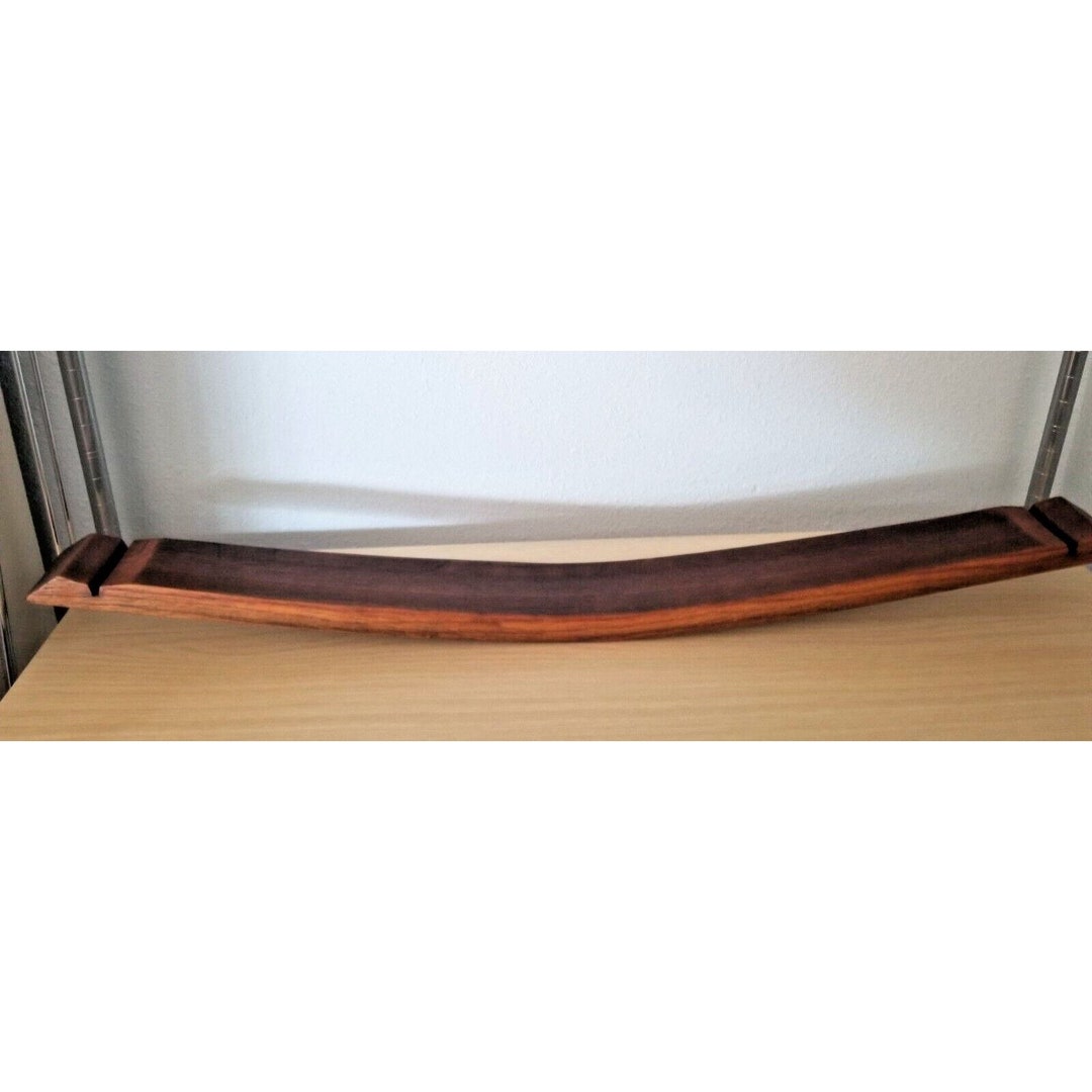 Wine Stave Charcuterie Sushi Tray No Feet 34" X 3 1/2 " X 2" Food Safe ...