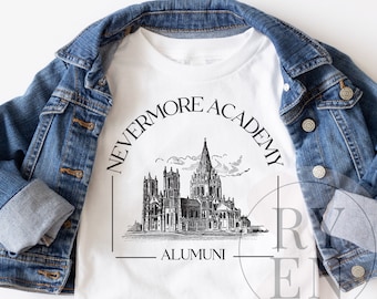 Nevermore Acadamy Alumni SVG, PNG-Sublimation Design-Instant Download