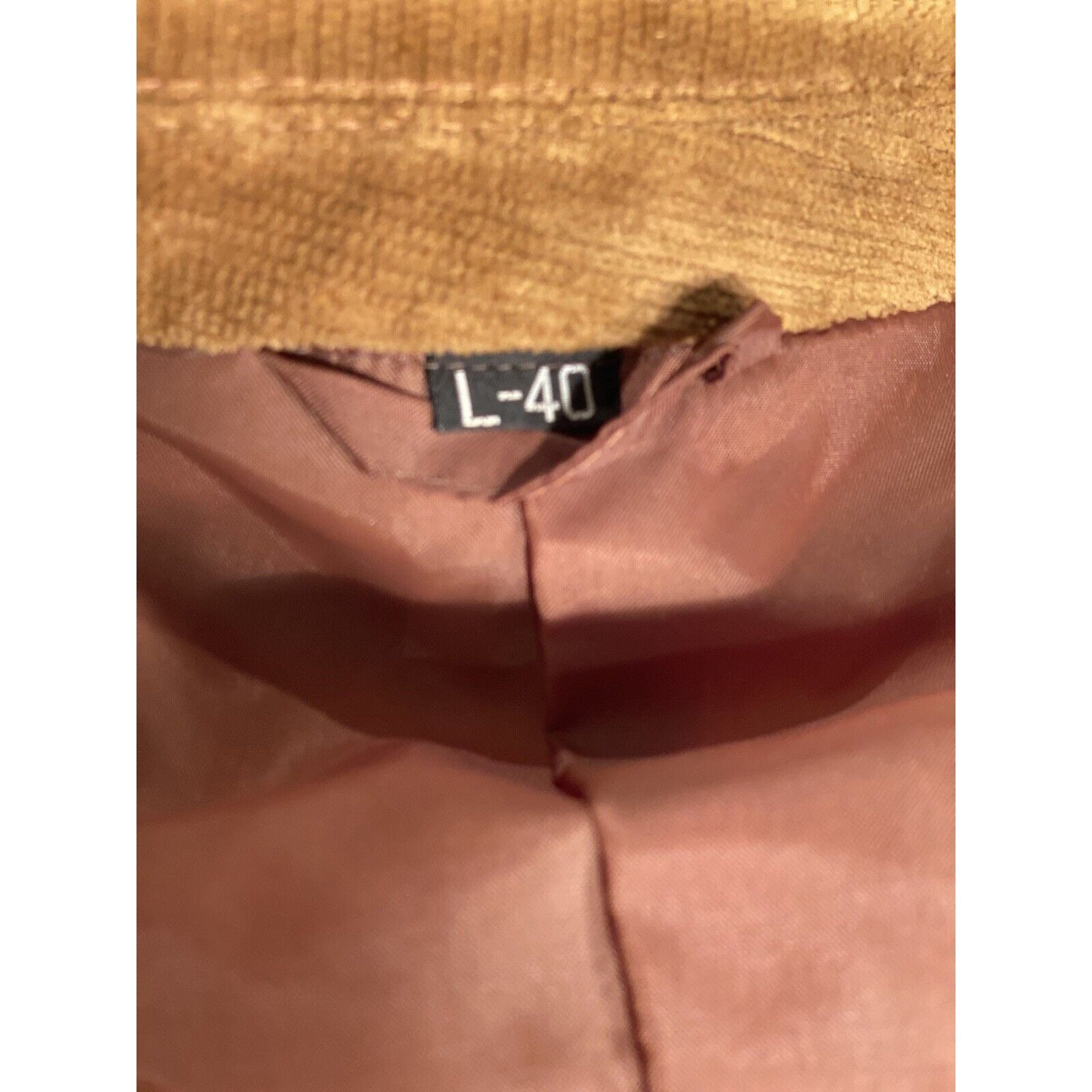 Vintage Wide Lapel Corduroy Blazer Sports Jacket 40 L - Etsy