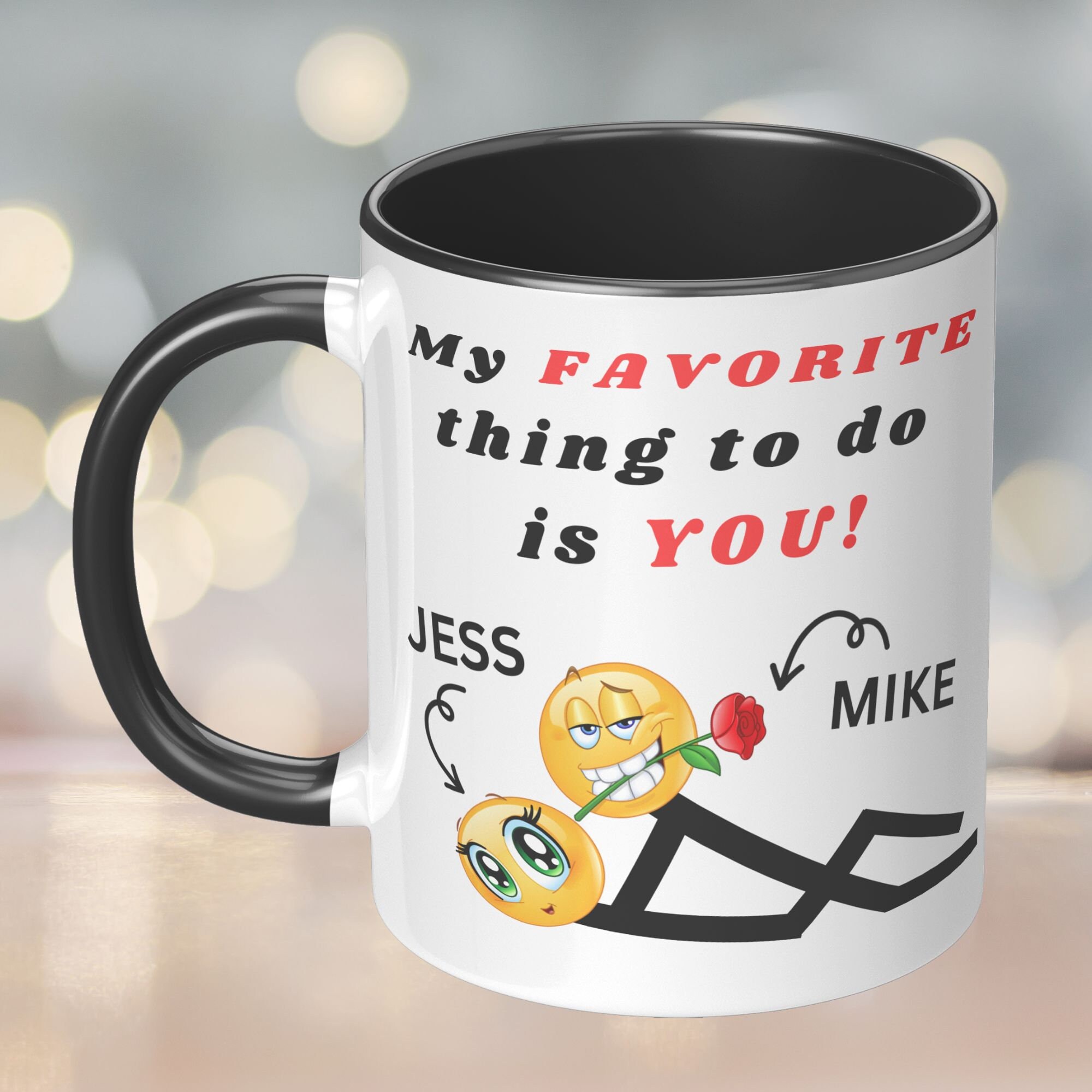 Custom Photo Mug Design Personalized Name Photo Coffee Cup - Etsy
