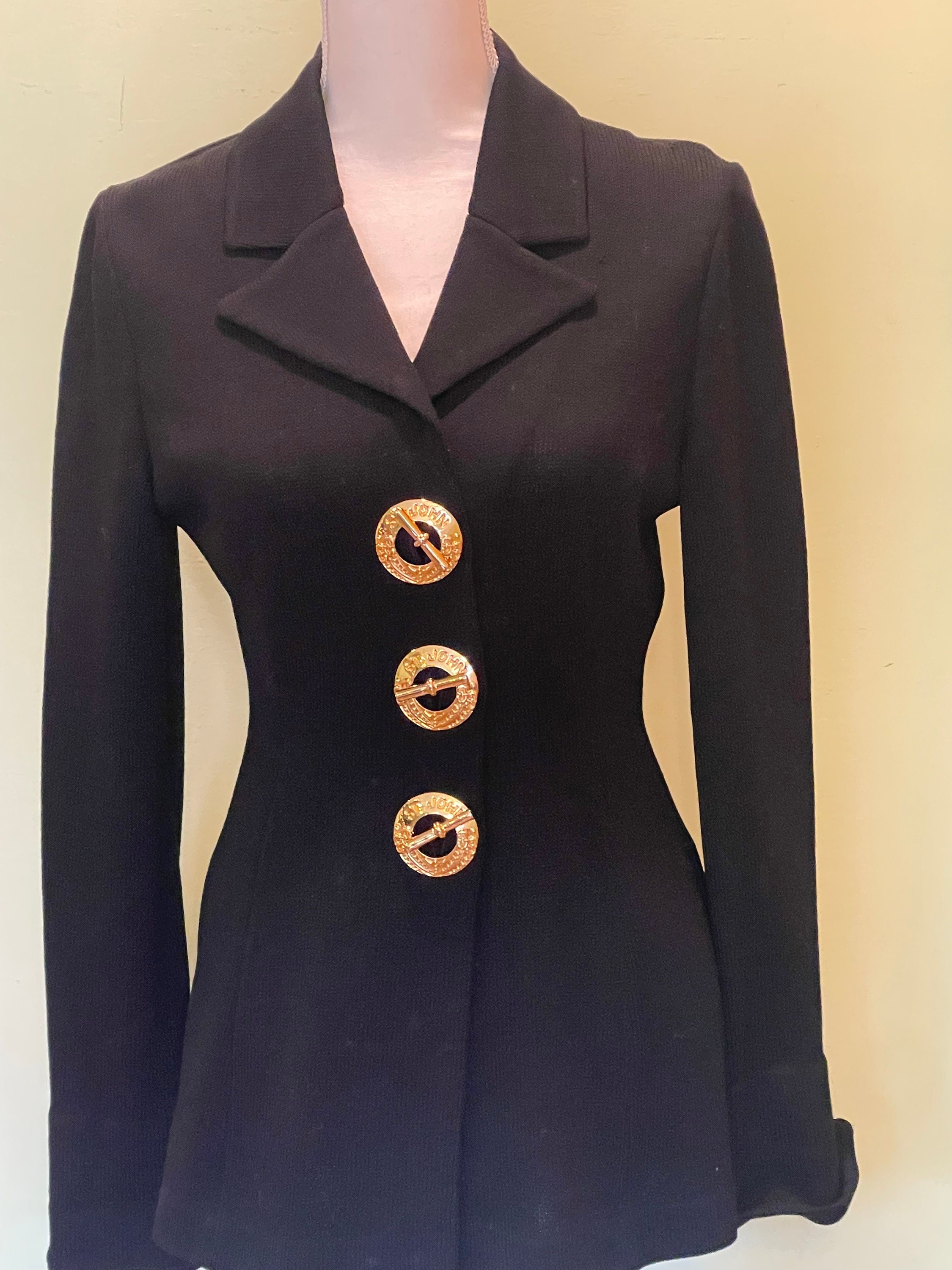 St John Evening Jacket Etsy UK