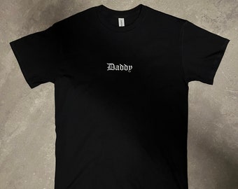 Embroidered Daddy T-Shirt - Daddy T-Shirt - Lil Peep T-Shirt