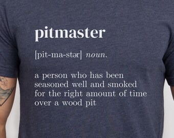 Pitmaster Shirt Funny BBQ Shirt Barbecue T Shirt Grillmaster Shirt BBQ Gift for Him Funny Gift for Dad