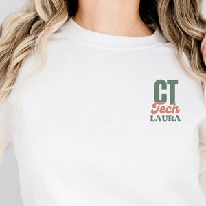 CT Tech Sweatshirt, Radiology Sweater, CAT Scan Tech Shirt, Radiology Tech Sweater, Gifts for CT tech