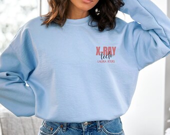 Personalized Radiology Tech Sweatshirt, X-Ray Technologist Crewneck