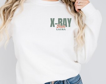 Personalized Radiology Tech Sweatshirt, X-Ray Student Gift