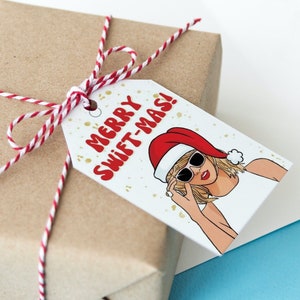 Taylor Swift American Greetings Medium Gift Bag- Ribbon Handle & Gift Tag-  NEW