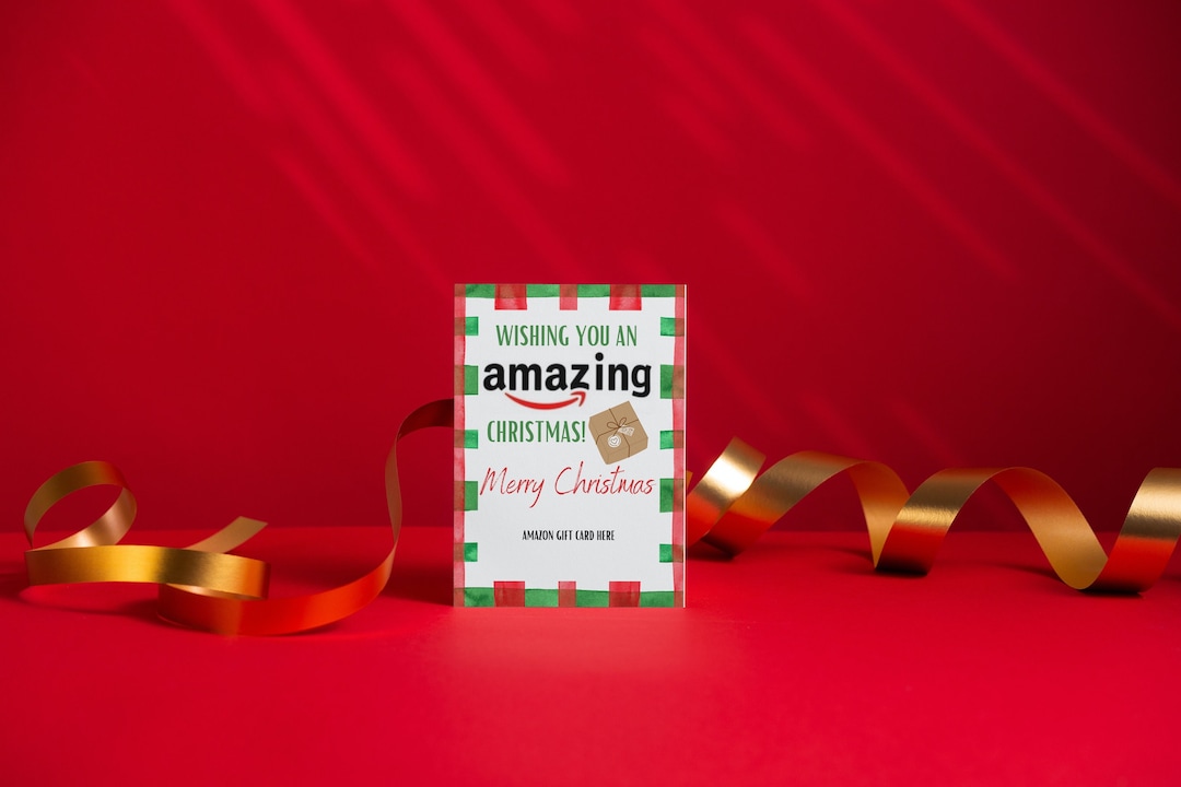 Amazon Christmas Gift Tag Amazing Christmas Gift Tag Etsy