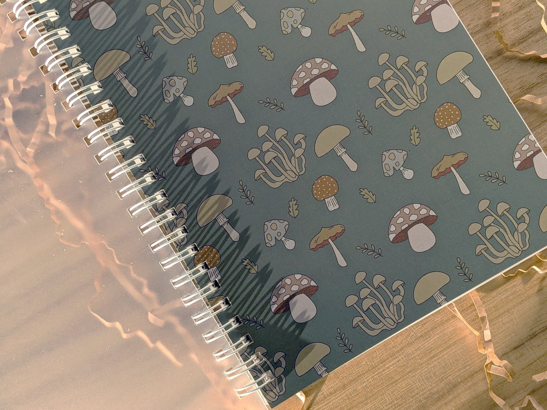Patterns Sticker Book Reusable Sticker Book | Mushroom Pattern A5 Sticker Collection Album ...