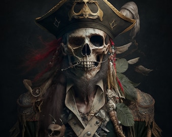 Skeleton Pirate_Digital Download