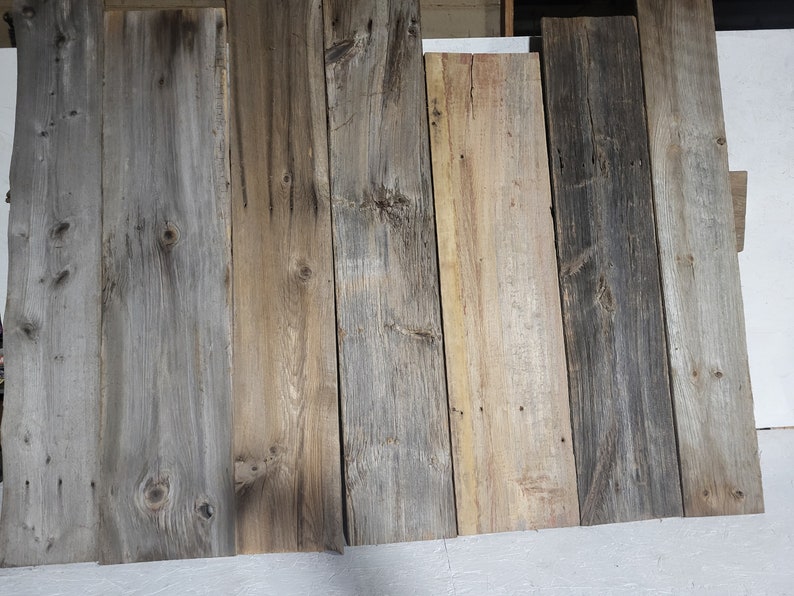 Reclaimed Barn Board Mix Etsy