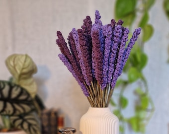 Handmade crocheted lavender