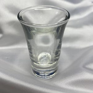 Libbey Clear Glass Tequila Shot Glass flare style