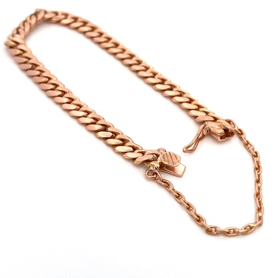 Baby, Child's Bracelet ~ Solid 18Kt Rose Gold  Op… - image 5