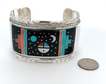 【関税込み】Toy Cuff Bracelet - Ivi - Green Onyx - Or Oval Green Onyx Gemstone Bracelet 925 Sterling Silver Cuff