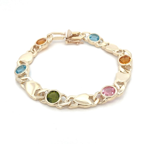 ■VINTAGE HOLLYWOOD■ Daisy Gemstone Bracelet VH2435BR005M Vintage Hollywood] Daisy Gemstone Bracelet_VH2435BR005
