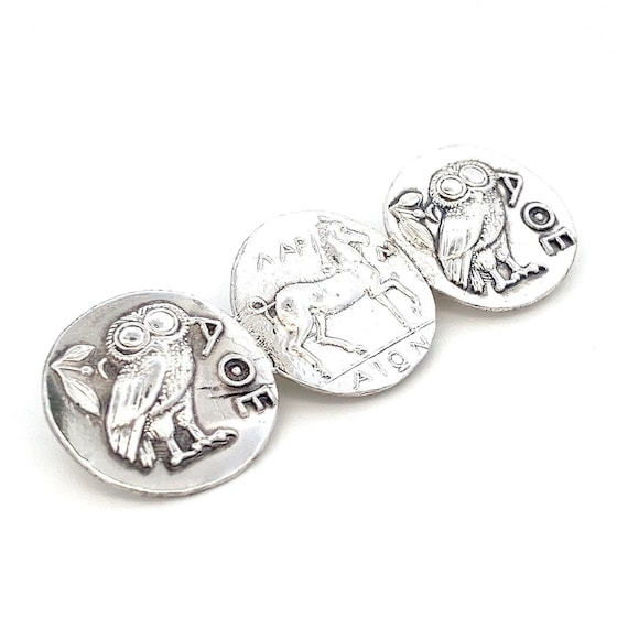 950 silver vintage greek - Gem