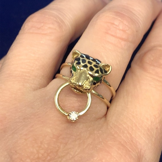 専用 704 Leopard Skin | Minya Pinky Ring 704 Leopard Skin | Minya Pinky Ring – Adlin Hue
