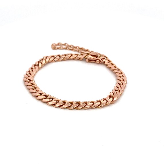 Baby, Child's Bracelet ~ Solid 18Kt Rose Gold  Op… - image 3