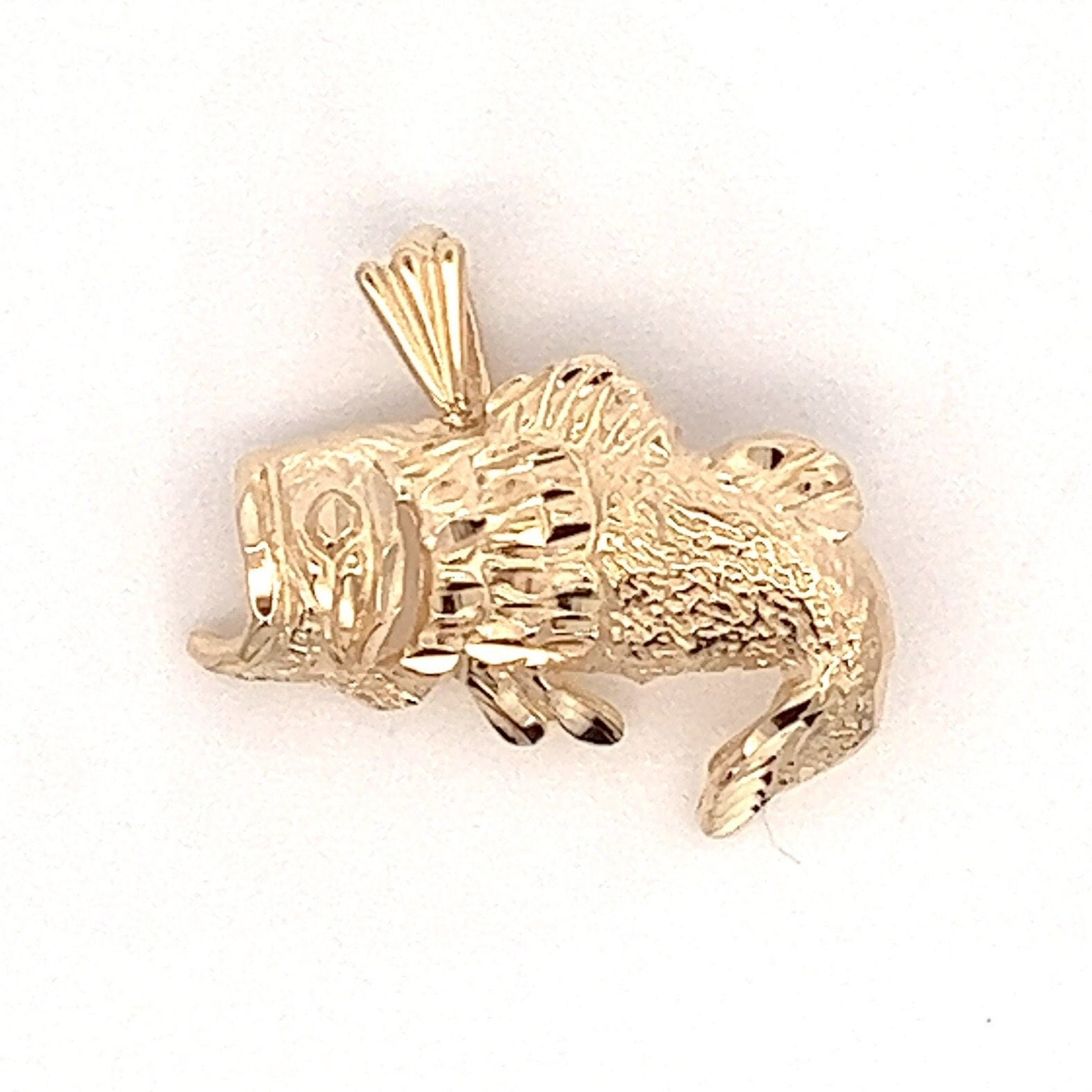 Gold bass pendant discount